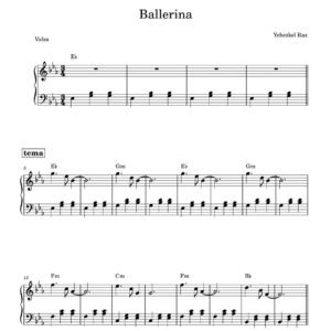 Ballerina - Piano PDF